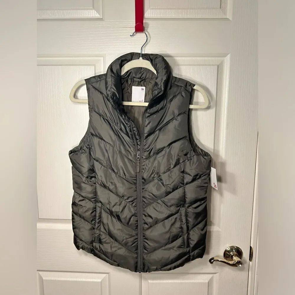 SO Puffer Vest, NWT